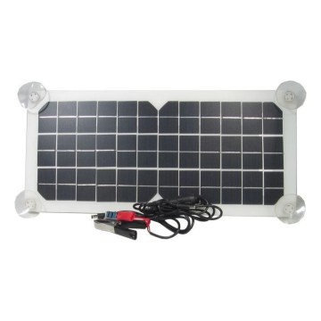 Panneau solaire photovoltaïque flexible USB 20W/12V