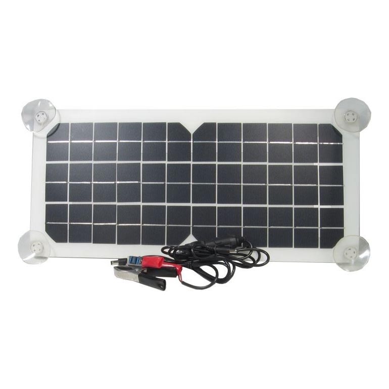 Panneau solaire photovoltaïque flexible USB 20W/12V