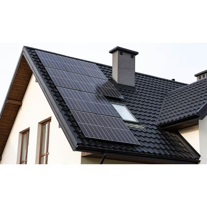 Panneau solaire photovoltaïque JINKO 400Wp cadre noir IP68 Half Cut