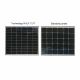Panneau solaire photovoltaïque JINKO 460Wp cadre noir IP68 Half Cut