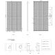Panneau solaire photovoltaïque JINKO 575Wp IP68 Half Cut biface - palette 36 pce