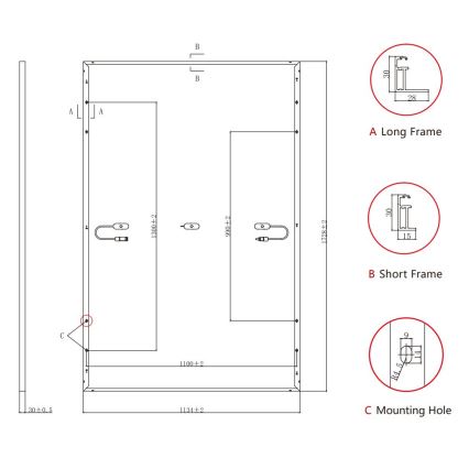 Panneau solaire photovoltaïque Jolywood Ntype 415Wp IP68 biface