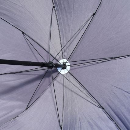 Parasol pliable et inclinable d. 1,8 m gris