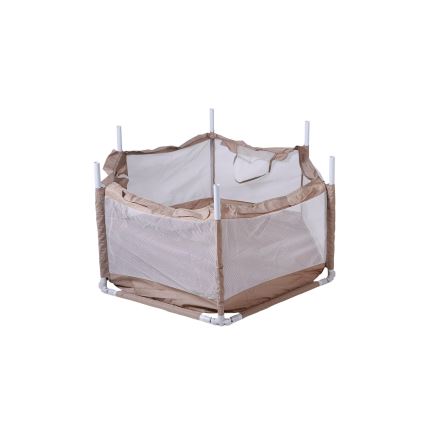 Parc de jeu 120 cm marron