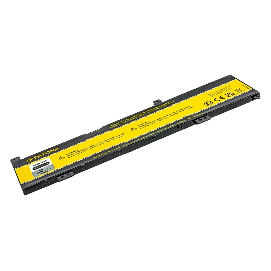 PATONA - Accumulateur Asus N580VN 4100mAh Li-Pol 11,4V C31N1636