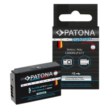 PATONA - Accumulateur Canon LP-E17 1050mAh Li-Ion Platinum Décodé