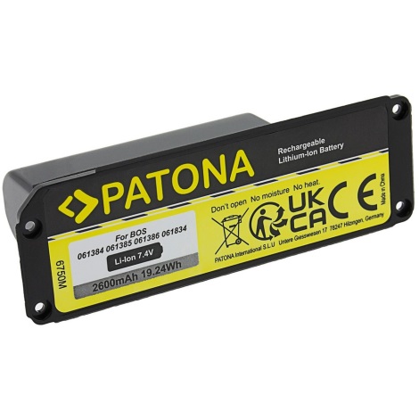 PATONA - Accumulateur pour BOSE Soundlink Mini 1 2600mAh 7,4V Li-lon + tools