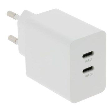 PATONA - Adaptateur de charge Power delivery 35W 2xUSB-C -PD 3.0