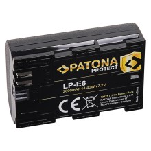 PATONA - Batterie Canon LP-E6 2000mAh Li-Ion Protect