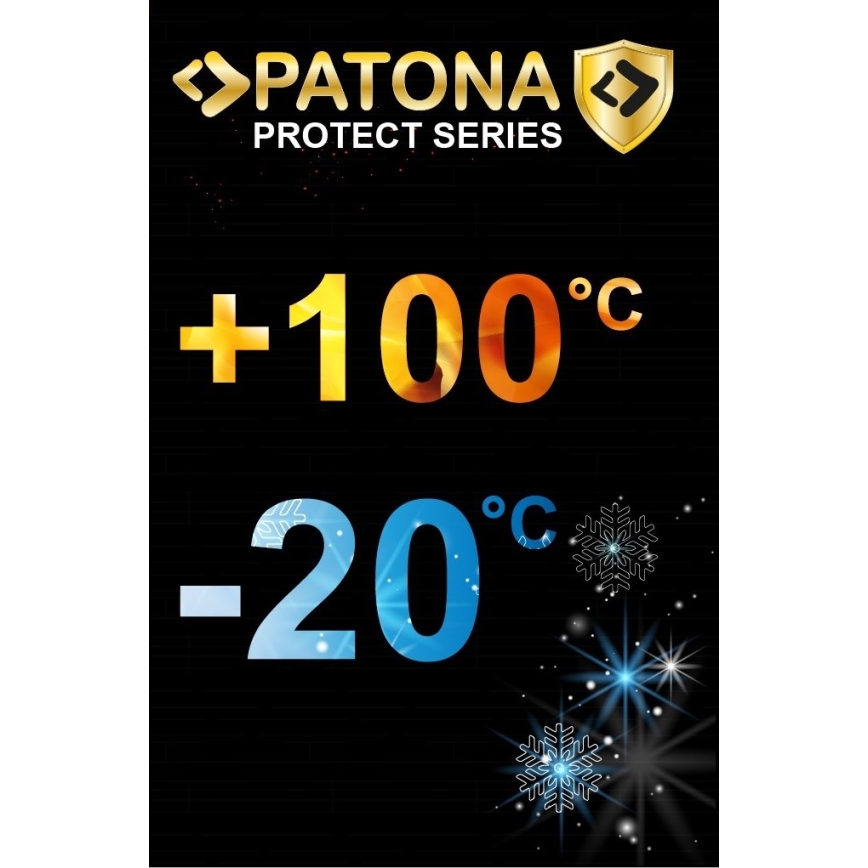 PATONA - Batterie Canon LP-E6NH 2600mAh Li-Ion Protect EOS R5/R6