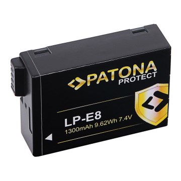 PATONA - Batterie Canon LP-E8/LP-E8+ 1300mAh Li-Ion Protect