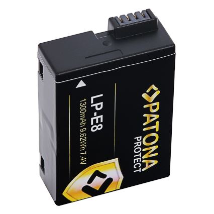 PATONA - Batterie Canon LP-E8/LP-E8+ 1300mAh Li-Ion Protect