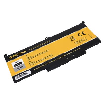 PATONA - Batterie DELL Latitude E7270/E7470 5800mAh Li-Pol 7,6V