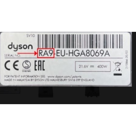 PATONA - Batterie DYSON V8 3000mAh, Li-lon 21,6V PREMIUM