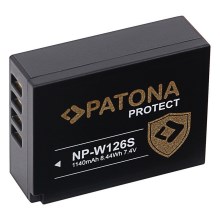 PATONA - Batterie Fuji NP-W126S 1140mAh Li-Ion Protect