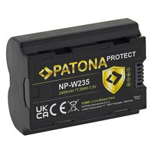 PATONA - Batterie Fuji NP-W235 2400mAh Li-Ion 7,2V Protect X-T4