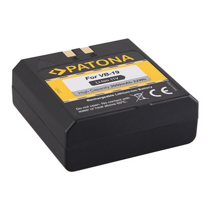 PATONA - Batterie GODOX VB18/VB19 2000mAh Li-ion 11V
