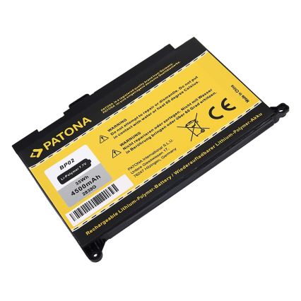 PATONA - Batterie HP Pavilion PC 15 AU 4500mAh Li-Pol 7,7V BP02XL