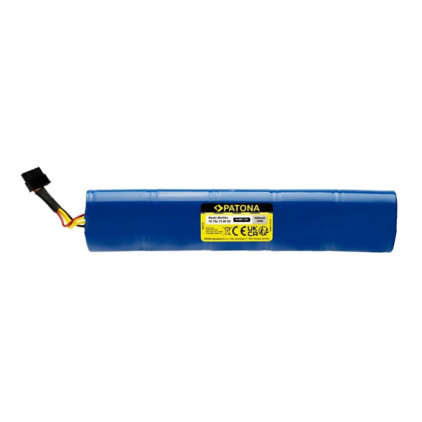 PATONA - Batterie Neato BotVac 70/75/80/85 3000mAh, Ni-Mh 12V 36Wh