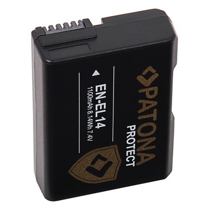 PATONA - Batterie Nikon EN-EL14 1100mAh Li-Ion Protect