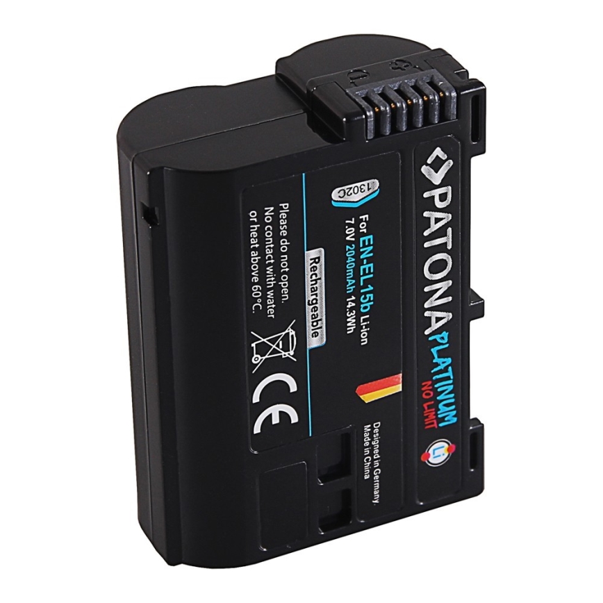 PATONA - Batterie Nikon EN-EL15B 2040mAh Li-Ion Platinum