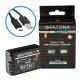 PATONA - Batterie Nikon EN-EL25 1250mAh Li-Ion Platinum Chargement USB-C