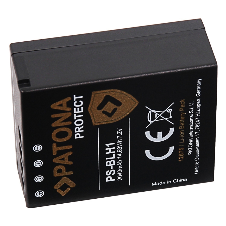 PATONA - Batterie Olympus BLH-1 2040mAh Li-Ion Protect