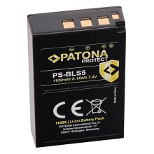 PATONA - Batterie Olympus BLS5 1100mAh Li-Ion Protect