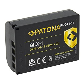 PATONA - Batterie Olympus BLX-1 2400mAh Li-Ion Protect OM-1