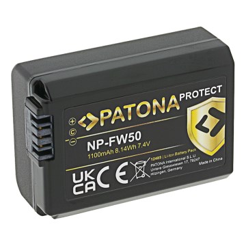 PATONA - Batterie pour Sony NP-FW50 1100 mAh Li-ion Protect