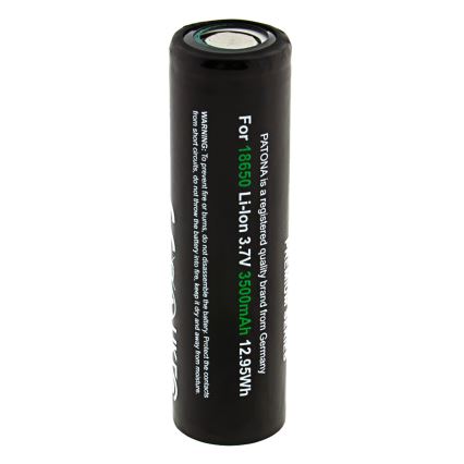 PATONA - Batterie rechargeable 18650 Li‑ion 3500 mAh PREMIUM 3,7 V