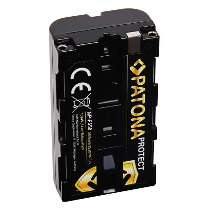 PATONA - Batterie Sony NP-F550 3500mAh Li-Ion 7,2V Protect