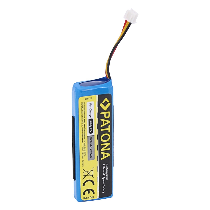PATONA - Battery JBL Charge 1 6000mAh 3,7V Li-Pol