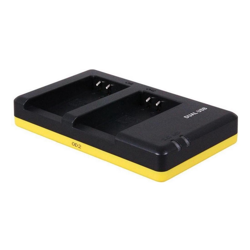 PATONA - Chargeur Photo Double Quick Nikon EN-EL20  USB