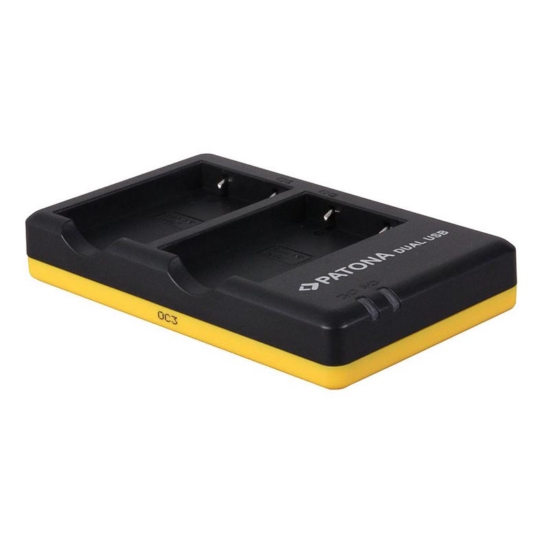 PATONA - Chargeur Photo Dual Quick Canon NB-11L USB