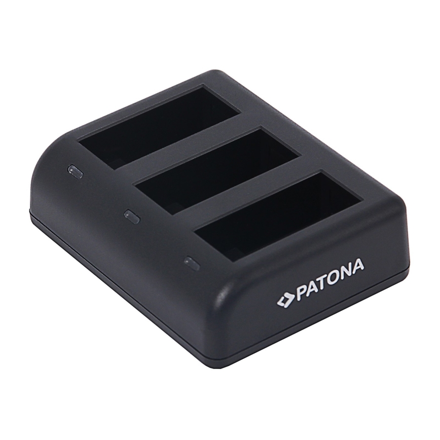 PATONA - Chargeur Triple GoPro Hero 9 AHDBT901