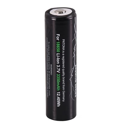 PATONA - Pile 18650 Li-lon 3350mAh PREMIUM 3,7V