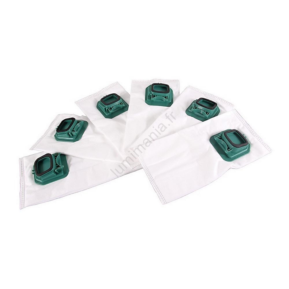 Lot De 24 Sacs D'aspirateur Non Tissés Pour Vorwerk Kobold VK140 Et VK150 - Compatibles, Fermeture à Rabat