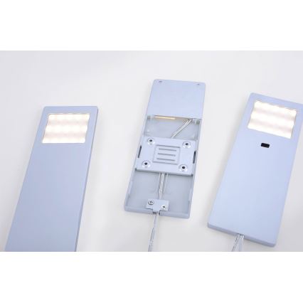 Paul Neuhaus 1121-95-3 - LOT 3x Luminaire de meuble avec un détecteur LED/2W/230V
