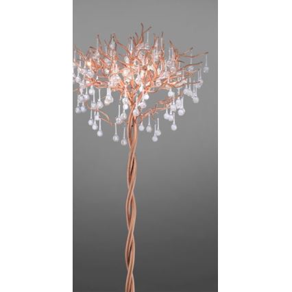 Paul Neuhaus 232-11 - Lampadaire ICICLE 5xG9/40W/230V laiton