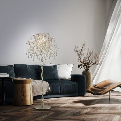 Paul Neuhaus 232-55 - Lampadaire ICICLE 5xG9/40W230V chrome brillant