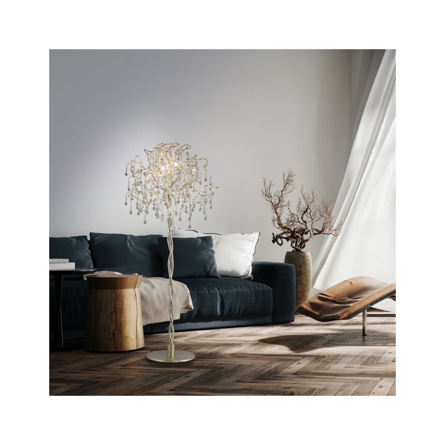 Paul Neuhaus 232-55 - Lampadaire ICICLE 5xG9/40W230V chrome brillant