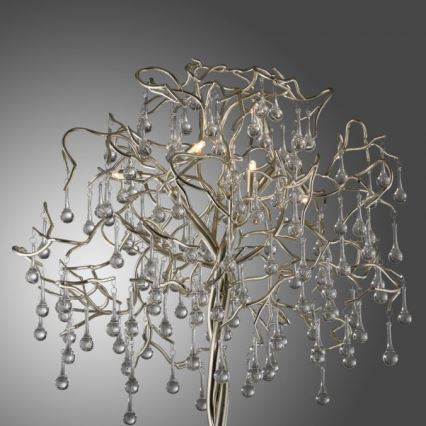 Paul Neuhaus 232-55 - Lampadaire ICICLE 5xG9/40W230V chrome brillant