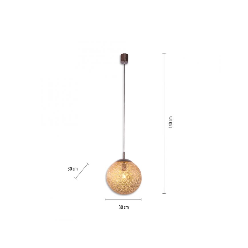 Paul Neuhaus 2420-48 - Suspension filaire GRETA 1xE27/60W/230V d. 30 cm