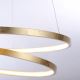 Paul Neuhaus 2472-12 - Suspension filaire LED à intensité variable ROMAN LED/30W/230V dorée