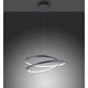Paul Neuhaus 2472-18 - Suspension filaire LED à intensité variable ROMAN LED/30W/230V noire