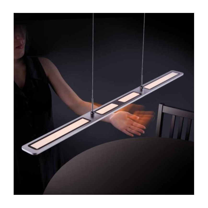 Paul Neuhaus 2565-95 - Suspension filaire LED à intensité variable avec détecteur NIKA LED/35W/230V