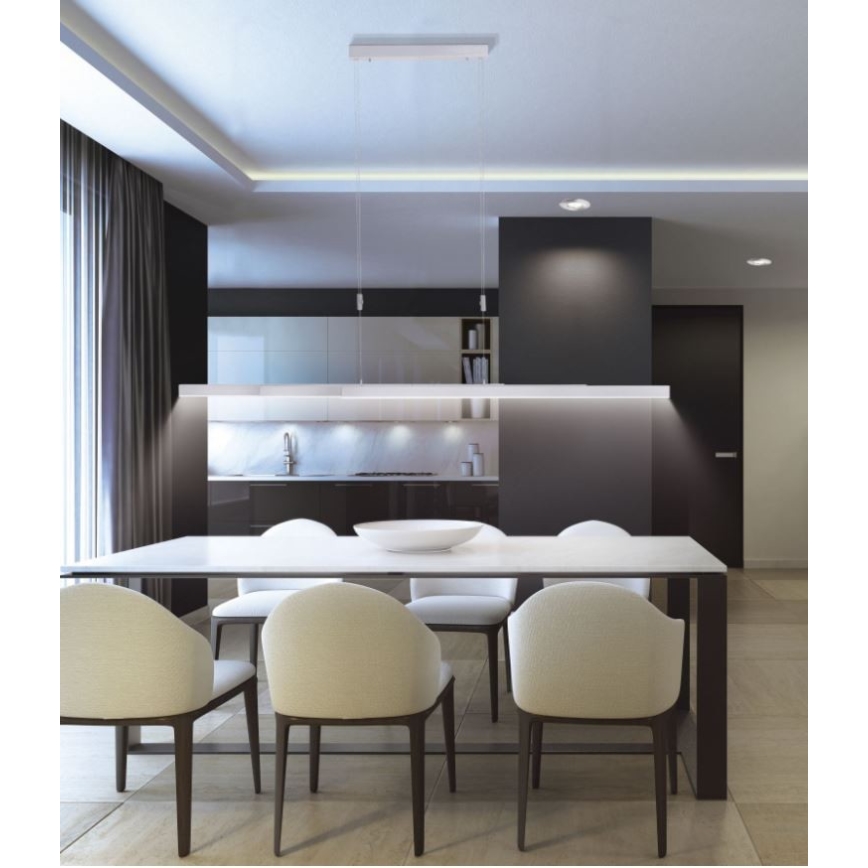 Paul Neuhaus 2568-95 - Suspension filaire à intensité variable ADRIANA LED/14W/230V 2700-5000K chrome mat