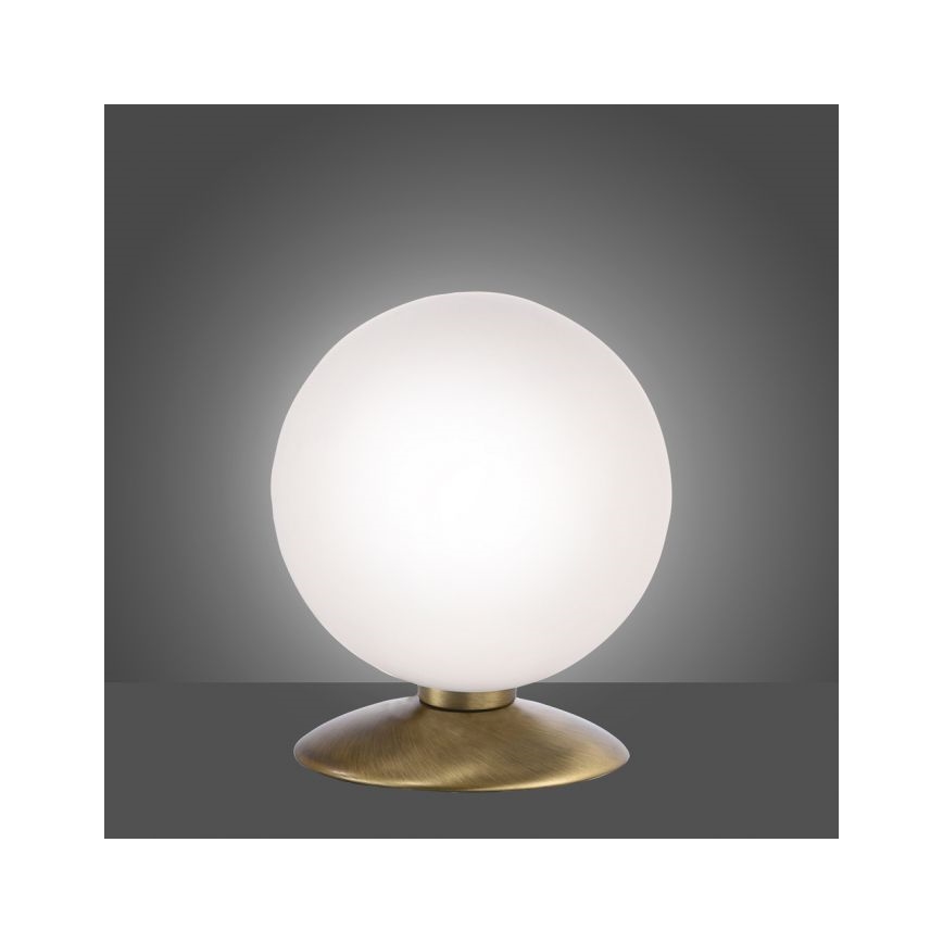 Paul Neuhaus 4013-11 - Lampe de table tactile à intensité variable BUBBA 1xG9/3W/230V laiton