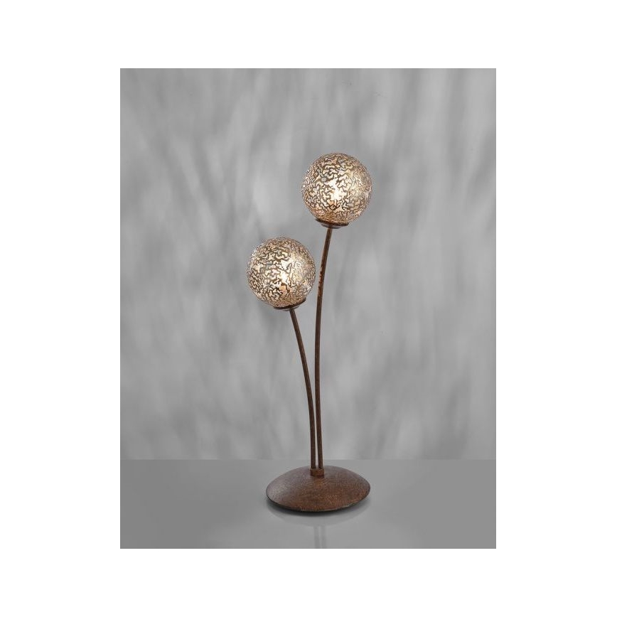 Paul Neuhaus 4032-48 - Lampe de table GRETA 2xG9/40W/230V
